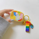 Yellow Grafitti  Airpod Pro Case